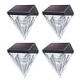 thumbnail image 2 of Lámparas solares para jardines y patios, iluminación sostenible 4 luces solares, 2 of 9