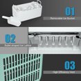 Costway Portable Countertop Ice Maker Machine 44Lbs/24H SelfClean w