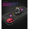 thumbnail image 4 of Phone Case for iPhone 11 Pro Case 11 Pro Phone Case,Military Grade Protective iPhone 11 Pro Cases Cover with Ring Car Mount Kickstand for iPhone 11 Pro - Black, 4 of 12