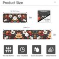 thumbnail image 3 of Yayeee Faucet Mat for Kitchen Sink 14.7" Diatomite Long Splash Guard Pad, Red Flowers Pattern, 3 of 7