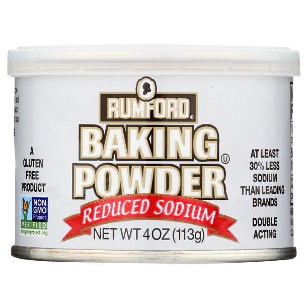 Rumford Baking Powder Reduced Sodium 4 Oz4 Walmart Com Walmart Com