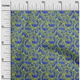 thumbnail image 1 of oneOone Cotton Poplin Light Green Fabric Batik Sewing Material Print Fabric By The Yard 42 Inch Wide - XI, 1 of 4