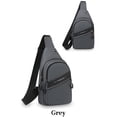 thumbnail image 2 of Bolsa de pecho para deportes al aire libre: versátil bolso de hombro para hombre, bandolera ligera, organizador multicompartimento, bolsa de actividades de 30 x 17 x 6 cm, material resistente., 2 of 3