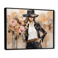 thumbnail image 2 of Designart "Stylish Chic" Fashion Floater Framed Canvas Wall Art, 2 of 7