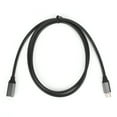 thumbnail image 2 of USB C Extension Cable, Easy Installation Aluminum Alloy Material Practical To Use HD 4K USB 3.1 Type C Cable Long Service Life Convenient To Use  for Offices 0.25m,0.5m,1m, 2 of 7