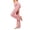 (Type 1)Pink, variant on Otvok Women Stretch Office Trousers, Elastic High Waist Side Pocket Bootcut Work Pants for Business Commute