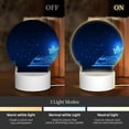 thumbnail image 3 of Sikiie Futuristic Book Knowledge Acrylic Night Light Gift Custom Acrylic Night Light LED Lights for Bedroom Home Office, 3 of 9