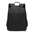thumbnail image 3 of Mochila para cámara SLR, estuche de viaje, mochila para fotografía, bolso de hombro, 9,8 x 6 x 13,3 pulgadas negro naranja, 3 of 8