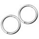 thumbnail image 4 of Hoop Nose Ring Cattle Nose Ring Farming Cattle Heavy Duty Stainless Steel Quick Installation 2Pcs, 4 of 5