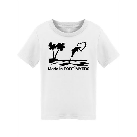 Made In Fort Myers! T-Shirt Toddler -Smartprints Designs,  5 Toddler