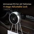 thumbnail image 3 of Ventilador de coche USB con pilas, ventilador de refrigeración eléctrico con 4 velocidades, ventilador de coche giratorio de 360 ​​grados para asiento trasero, perro de pasajero de asiento t, 3 of 5