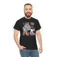 thumbnail image 4 of I love you to the moon and back for father & family gift Unisex Cotton Tee, 4 of 9
