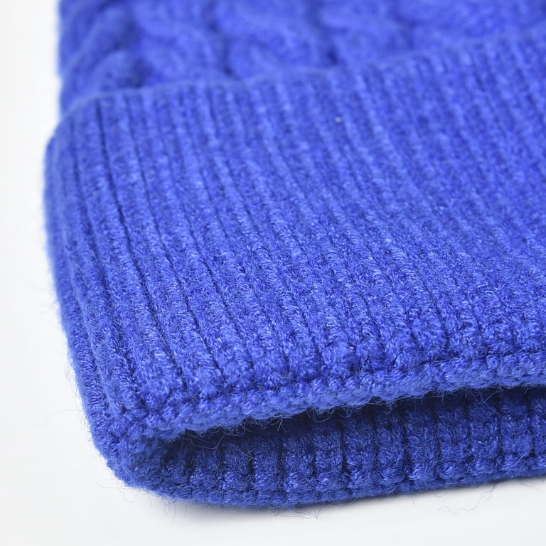 Morttic Winter Beanie Hat for Women Men Thick Cable Knit  display picture 2