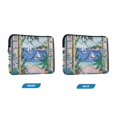thumbnail image 7 of FORMRS 13"-13.3" Laptop Sleeve Protective Case Soft Carrying Quilted Computer Bag Cover, Pink Seaside, 7 of 7