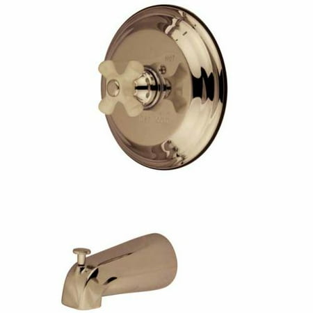 UPC 663370087677 product image for Kingston Brass KB363. PXTO Vintage Tub Filler Faucet with Porcelain Cross Handle | upcitemdb.com