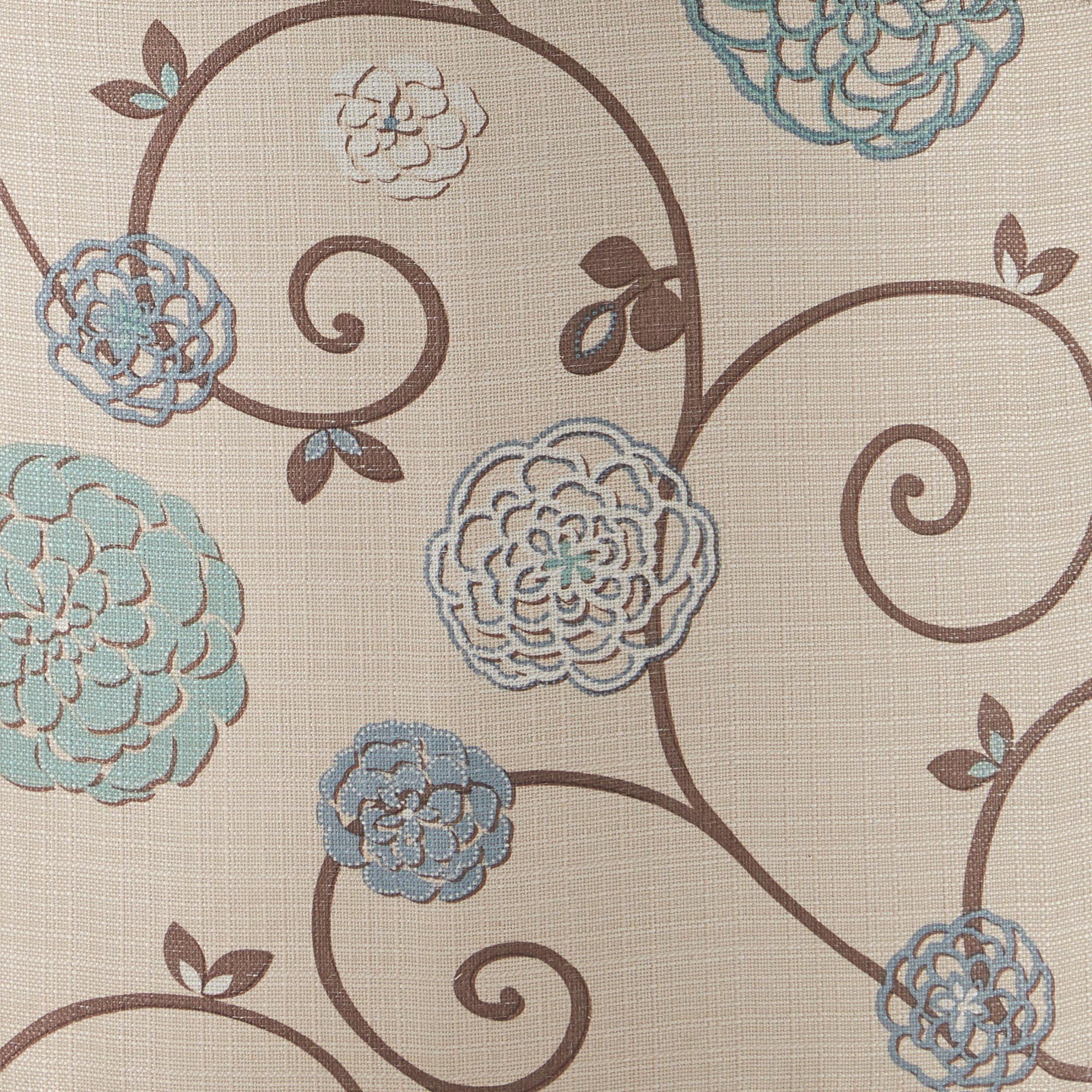 BELLEZE Accent Arm Club Chairs in Linen Fabric Set of 2 - Highland (Floral Print)