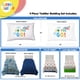 thumbnail image 3 of Sunny Side Up On The Go Juego De Edredón Para Niños Pequeños – Ropa De Cama Preescolar De 4 Piezas Incluye Sábanas De Edredón Y Funda De Almohada – Juego De Cama De Microfibra De Vehículos Súper Suave, 3 of 7