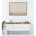 thumbnail image 7 of Kate and Laurel Sylvie California Dreaming Framed Canvas Wall Art by Laura Evans, 31.5x41.5 Gray, Modern Desert Mountain Landscape Art for Wall, 7 of 7