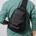 thumbnail image 3 of Hombres Mujeres Sling Bag Mochila Ligero Resistente al agua Pequeño Pecho Hombro Crossbody Bolsos MFZFUKR BST3022210-1, 3 of 6