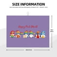 thumbnail image 3 of Easygdp Lgbt Gnome Microfiber Absorbent Dish Drying Pad,Kitchen Drying Mat,Can Be Hung, Strong Water Absorption Capacity,Quick Drying, 3 of 9