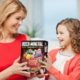 EDUMAN Set Collezione Di Rocce E Fossili Per Bambini – Cristalli, Pietre Gemme E Minerali – Kit Didattico - 2