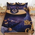thumbnail image 1 of The Nightmare Before Christmas Long Thread Comfort Soft Zipper Closure Functional Fit Bedding Duvet Cover Sets for Restful Sleep, 1 of 5