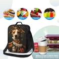 thumbnail image 4 of Lsque Modern Cute Dog Lunch Bag Lunch Box for Women Men Reusable Insulated Lunch Tote Bag,Leakproof Thermal Cooler Sack Food Handbags Case High Capacity, 4 of 9