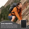 thumbnail image 4 of Solar Panel Charger for Phone High-Efficiency Solar Charger Portable Smartphone Tablet Charging Device for Outdoor, 4 of 6