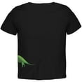 thumbnail image 2 of Brachiosaurus Dinosaur Distressed Black Toddler T-Shirt - 4T, 2 of 2