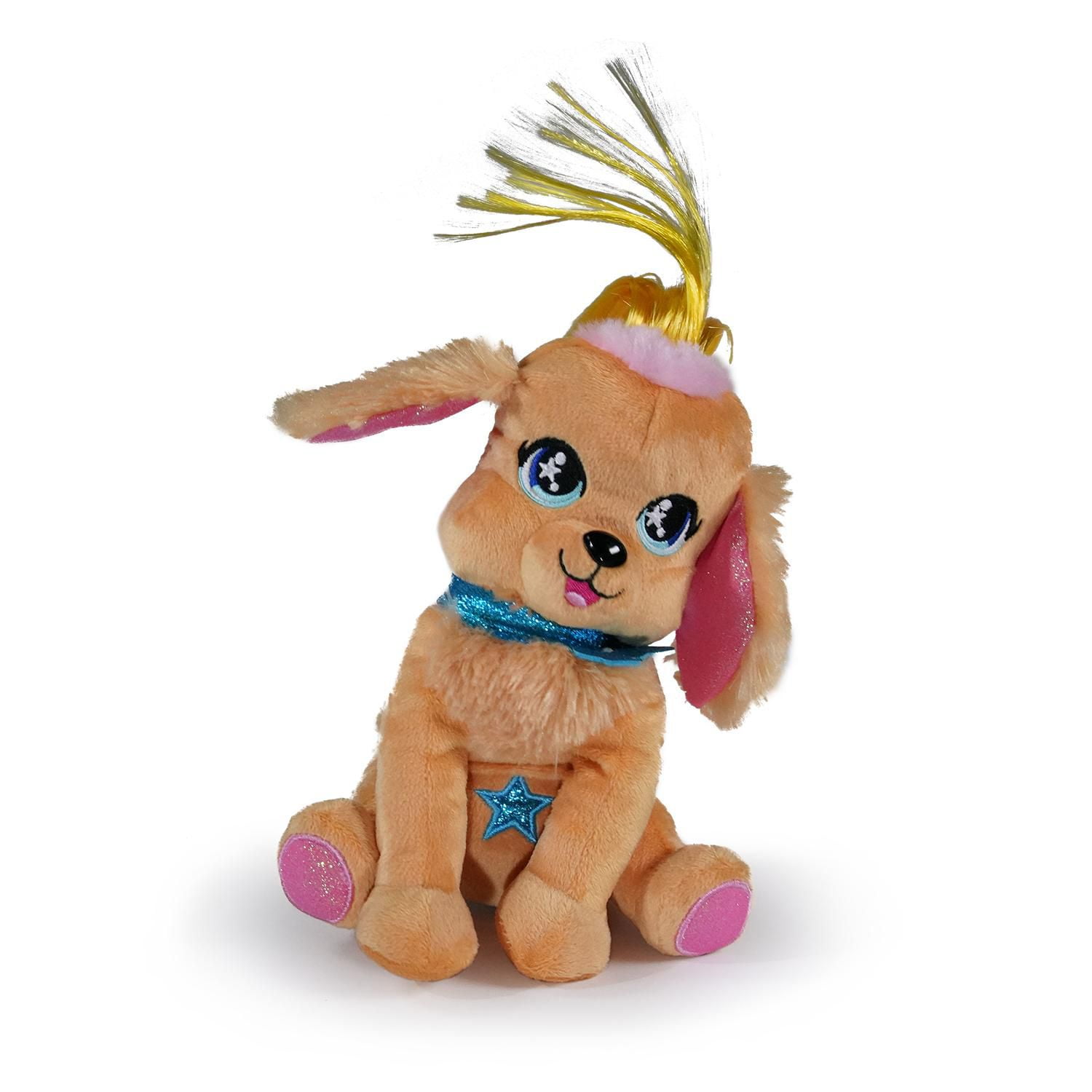 Pet Starz - Billy the Golden Retriever - Dancing Rockstar Plush Doll