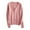 Pink, variant on Ochine Knit Top V Neck Button Down Open Front Long Ribbed Sleeve Solid Color Cardigan Causal Loose Fashion Blouse Summer Sweater Cover Up Lightweight Tee Shirts Summer Fall for Women, Average Size