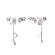 thumbnail image 1 of Pendientes De Plata De Ley 925, Diseño De Flores De Cerezo, Pendientes Para Mujer, Regalo De Joyería 1 Par Guardurnaity AP005691-00, 1 of 6