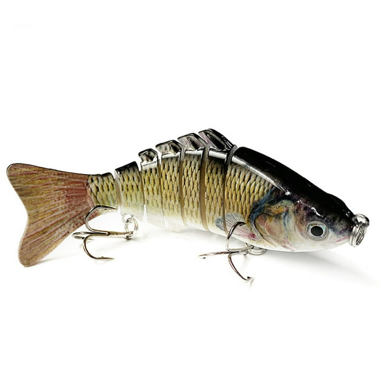 Sinking Wobblers Fishing Lures Multi Jointed Swimbait Bass Hard Bait (1), Size: As Shown, Other