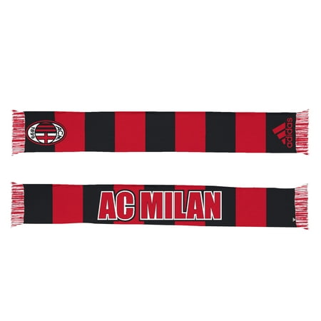 Ac Milan Soccer Shirts - AC Milan Soccer Futbol Adidas Authentic S386 Jacquard Team Scarf