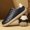 Black, variant on Men'S Retro Fashion Trendy Comfortable Driving Loafers Autumn Slip-Resistant Soft-Soled Wide-Head Casual Shoes,