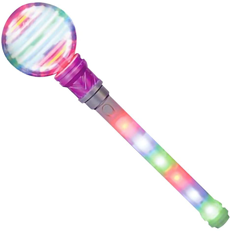Toy Light Up & Musical Snowflake Princess Wand 15" New Party Toy Gift for Girls 