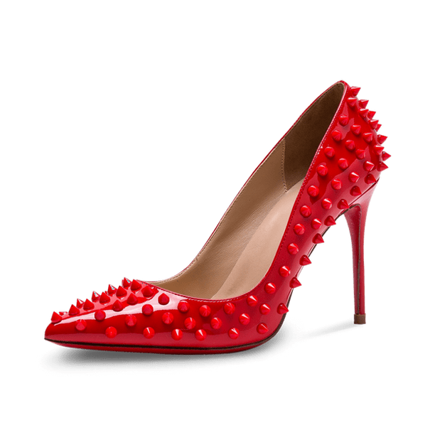 Spikes Red Sole High Heel Pumps