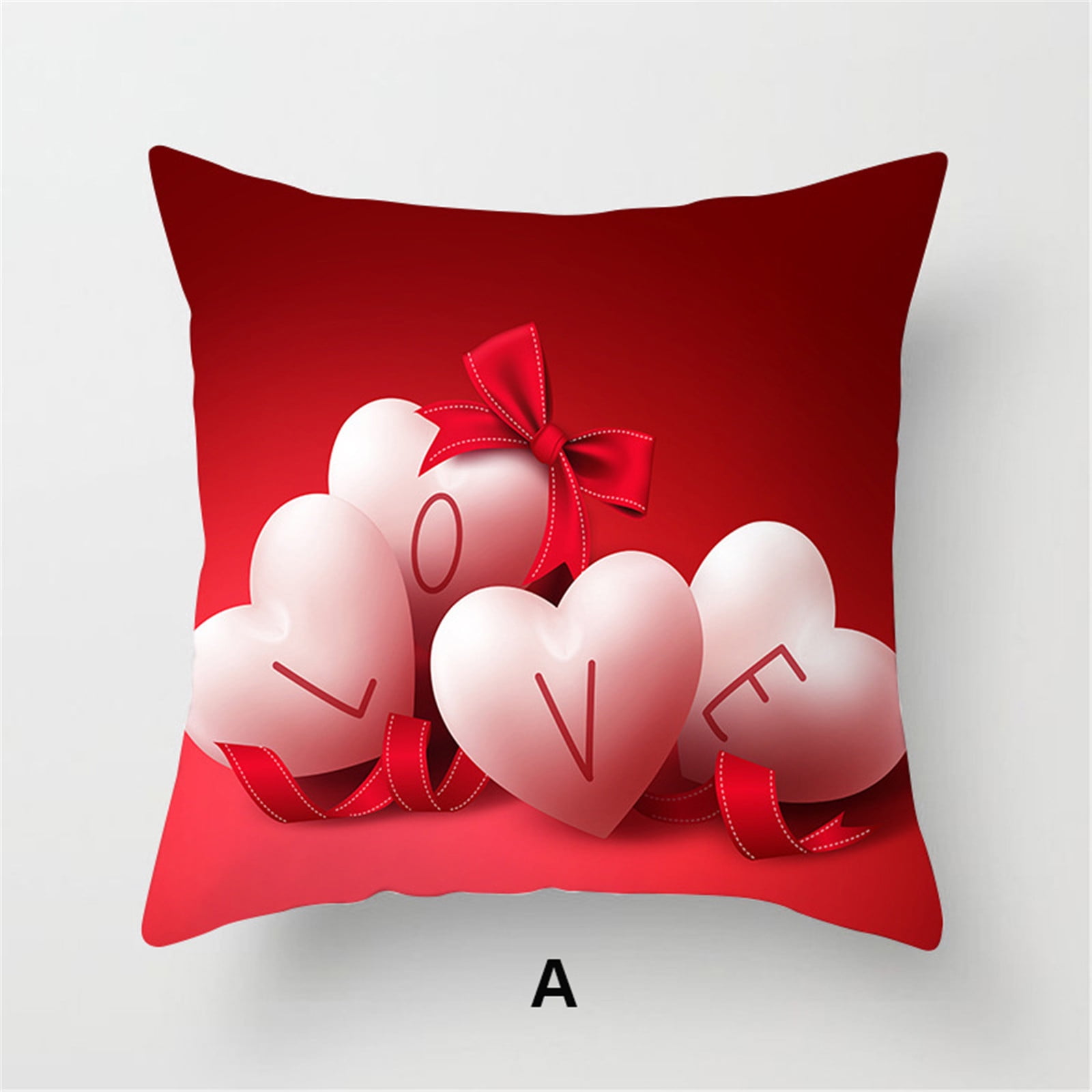 Love Hurts Design Co Cute Love Heart Flossing Valentine Throw Pillow Multicolor 18x18 