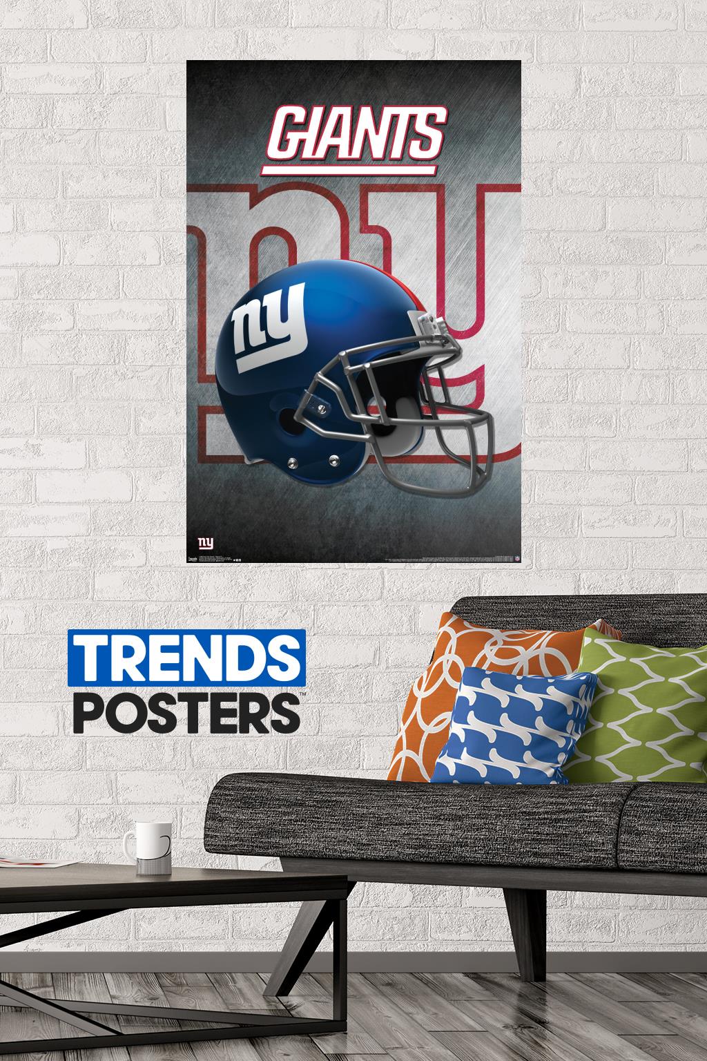 NFL New York Giants - Helmet 16 Wall Poster, 22.375" x 34"