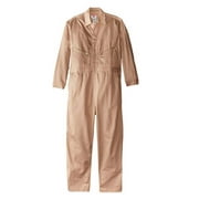 Walls Fr-Industries Mens Khaki 42 Regular Long Sleeve Twill Work Coverall