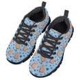 thumbnail image 3 of Chririnla Girls Boys Capybara Shoes Causal Lace up Sport Athletic Sneakers Size 13 Little Big Kids Lightweight Mesh Lace up Running Hiking Shoes with EVA Sole, 3 of 7