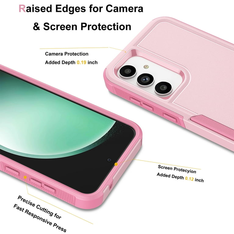 For Samsung Galaxy S23 FE 5G Case, 2 in 1 PC Phone Case for Galaxy