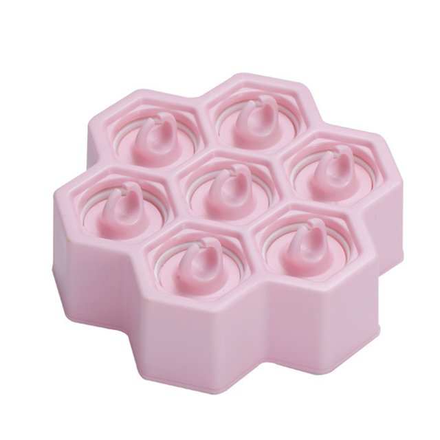 VALINK Popsicle Molds 7 Pieces Silicone Ice Pop Molds BPA Free Popsicle Mold Reusable Easy Release Ice Pop Maker