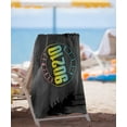 thumbnail image 2 of Beverly Hills 90210 Palms Logo Officially Licensed Beach Towel 30' X 60', 2 of 6