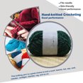 thumbnail image 3 of Hilo de tejer Terciopelo suave Hilos de tejer a mano Bufanda Suéter de bebé Manta Suministros de tejido de hilo de bricolaje, 17 Speravity HA009069-13, 3 of 6