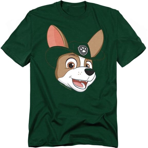 Paw Patrol T-Shirt Tracker Grin Unisex Graphic Tee for Men & Women