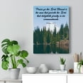 thumbnail image 2 of Scripture Walls Psalm 112:1 Praise Ye The Lord Bible Verse Canvas Christian Wall Art Ready to Hang Unframed, 2 of 9