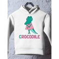 thumbnail image 3 of Crocodile In A Dress Hoodie Toddler -Image by Shutterstock,  2 Toddler, 3 of 4