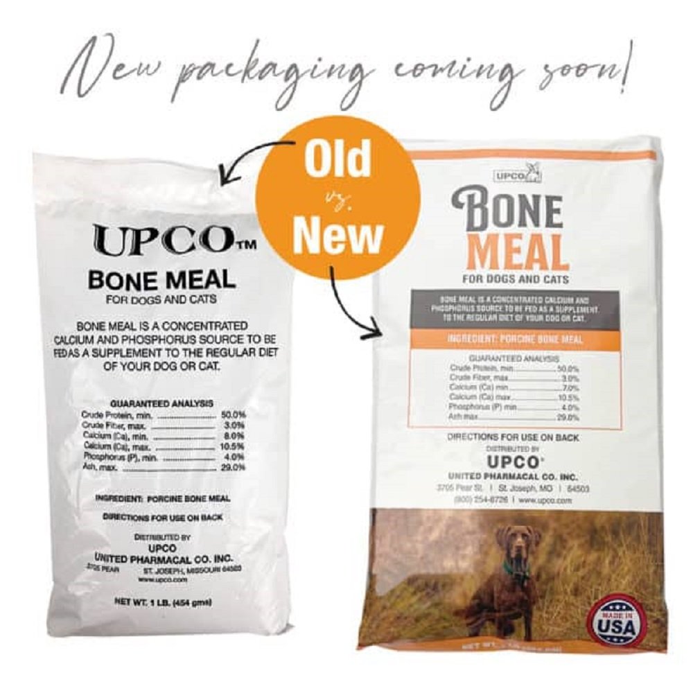 UPCo Bone Meal Supplement for Dogs and Cats (1Lb Bag)