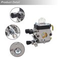 thumbnail image 3 of Carburetor Carb C1QS169B for FS38 FS45 FS46 FS55 FS55R FS55RC HL45 KM55 KM55R Hedge Trimmers and Cutters 41401200619, 3 of 9